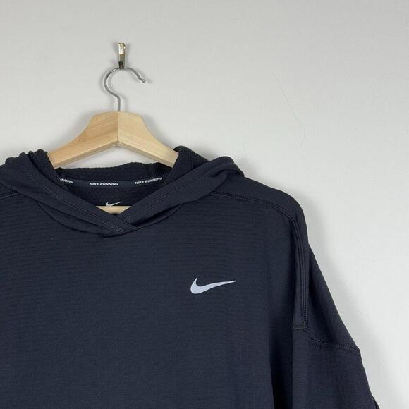 Nike Running Hoodie Women Size Medium Zip Pockets Short Lightweight Jogger Gym - Picture 8 of 12